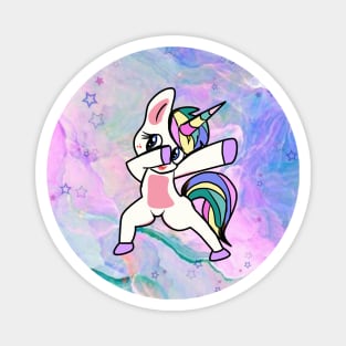 Rainbow Unicorn Magnet